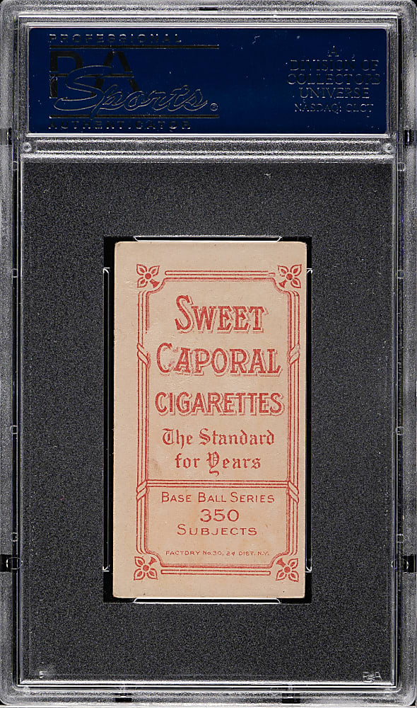 1909-1911 T206 White Border Peaches Graham PSA GOOD 2