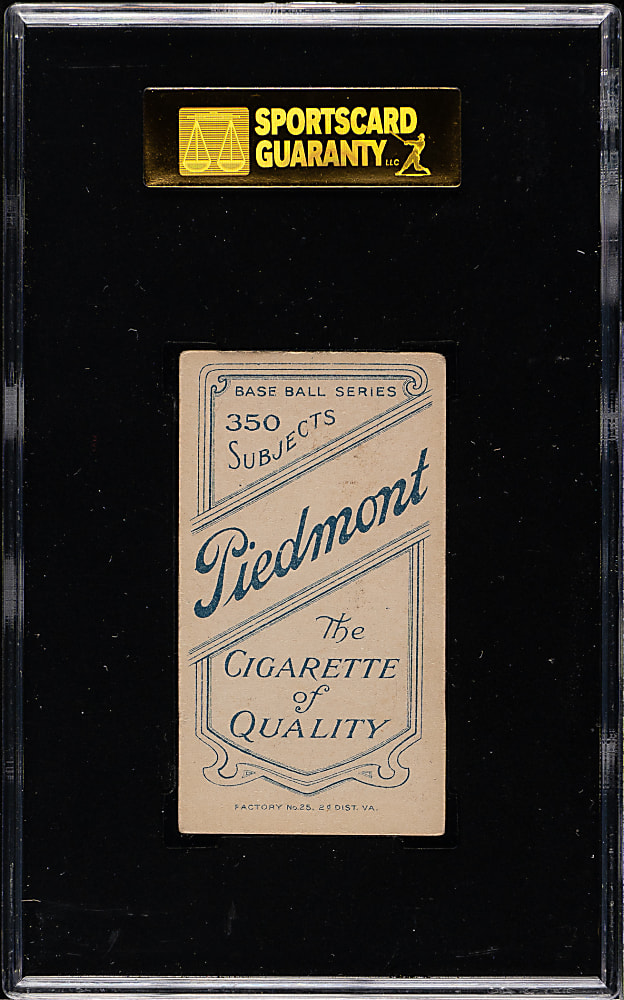 1909-1911 T206 White Border Claude Rossman SGC EX 60