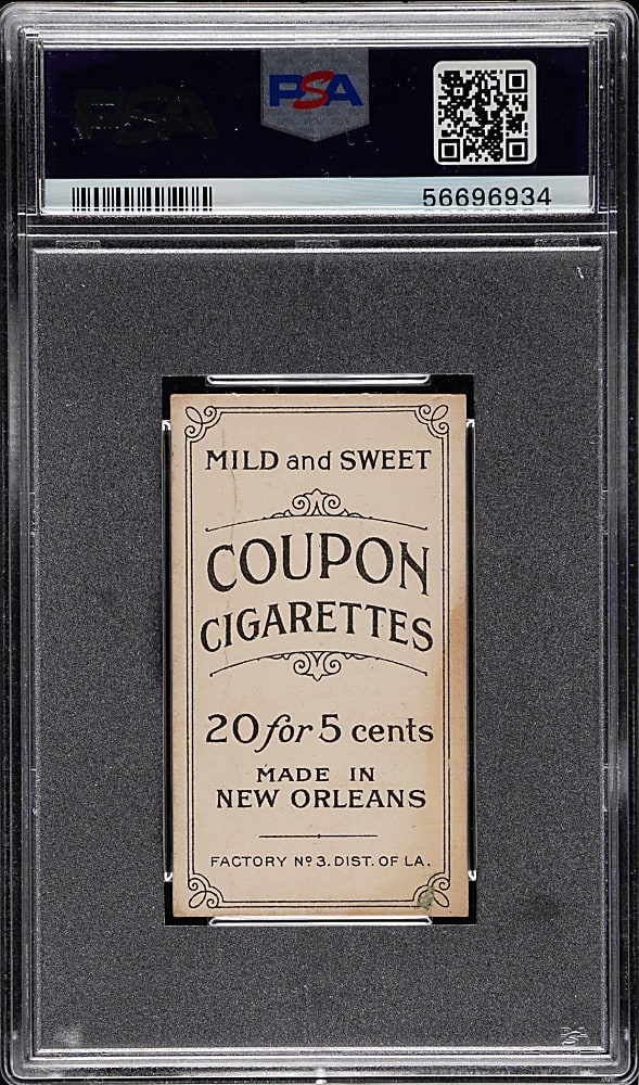 1914 T213 Coupon Cigarettes (Type 2) Steve Evans PSA FAIR 1.5