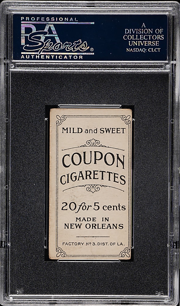 1914 T213 Coupon Cigarettes (Type 2) Tim Jordan Toronto PSA GOOD 2
