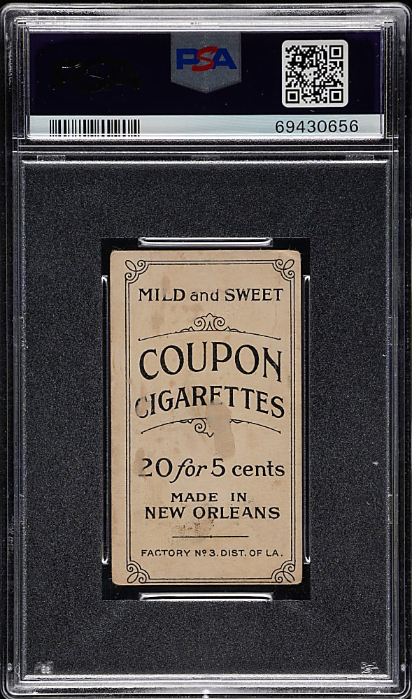1914 T213 Coupon Cigarettes (Type 2) Joe Kelley New York PSA POOR 1 (MC)
