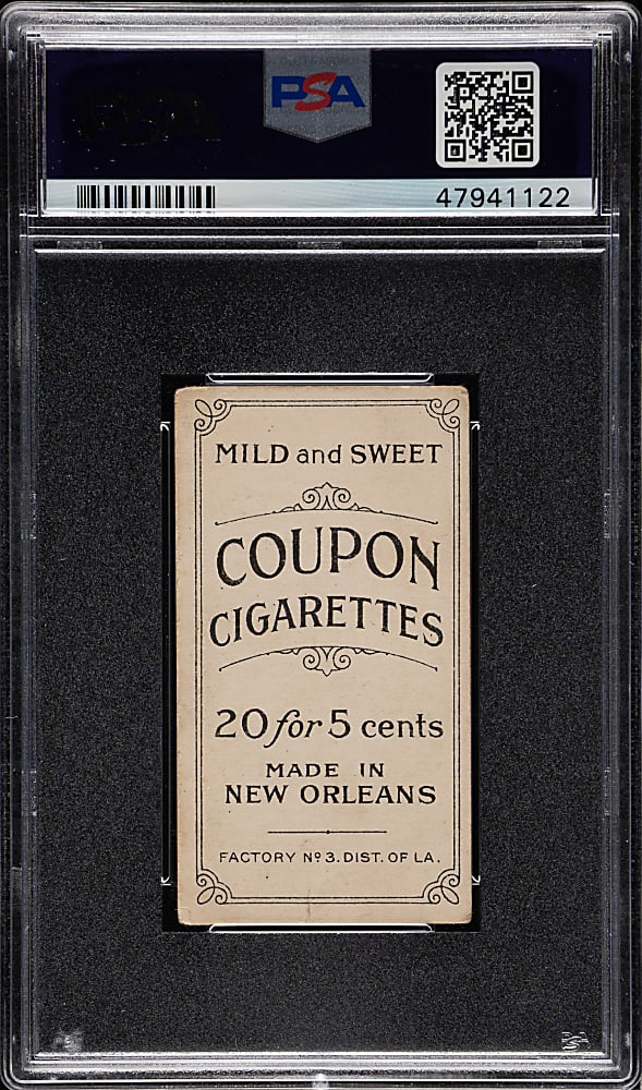 1914 T213 Coupon Cigarettes (Type 2) Russ Ford PSA VG 3