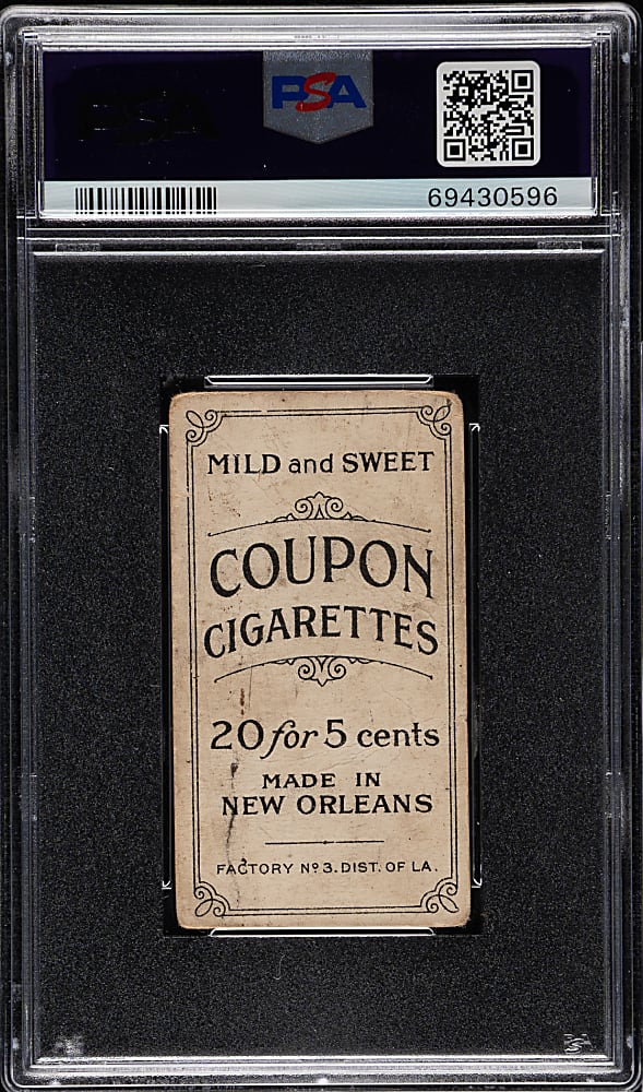1914 T213 Coupon Cigarettes (Type 2) Jean Dubuc PSA POOR 1