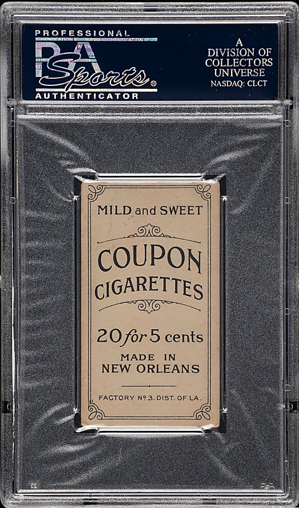 1914 T213 Coupon Cigarettes (Type 2) Nap Rucker Brooklyn Nat. PSA GOOD 2