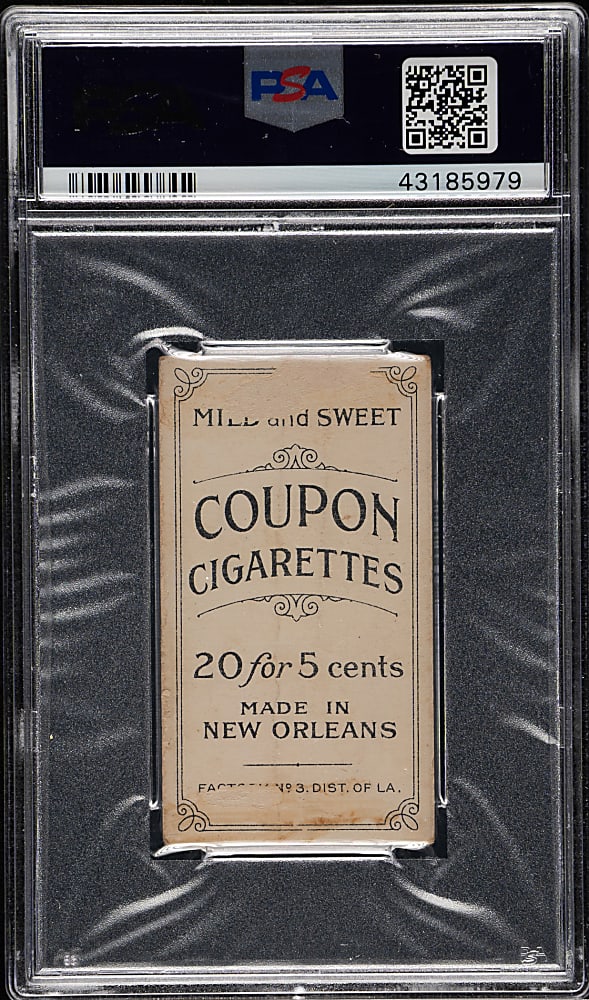 1914 T213 Coupon Cigarettes (Type 2) Sherry Magee Philadelphia Nat. PSA FAIR 1.5