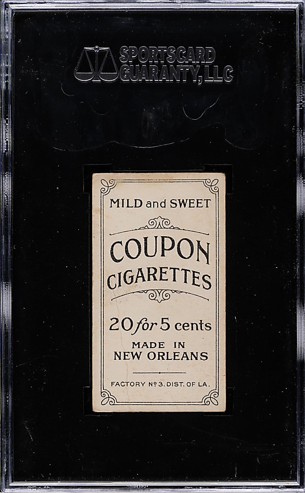 1914 T213 Coupon Cigarettes (Type 2) Buck Herzog "B" on Shirt SGC FAIR 20