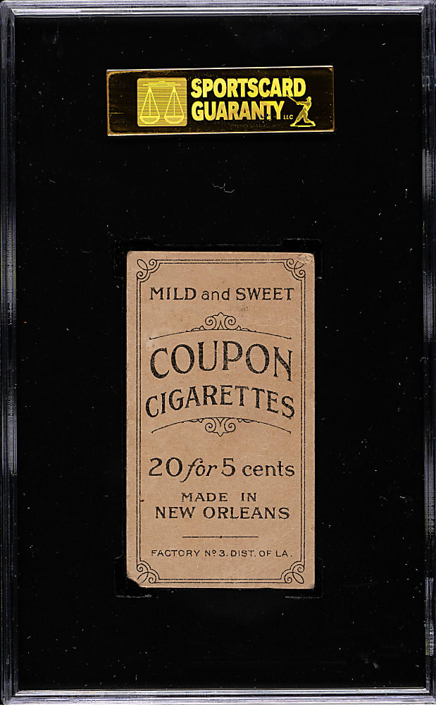 1914 T213 Coupon Cigarettes (Type 2) Josh Devore Philadelphia SGC FAIR 20