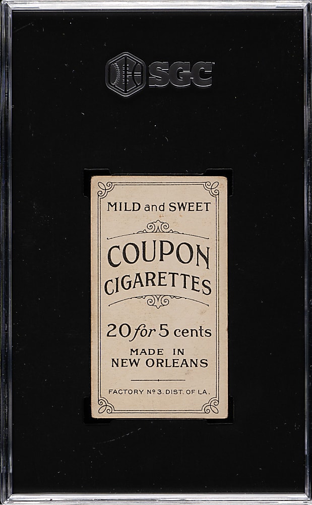 1914 T213 Coupon Cigarettes (Type 2) Clark Griffith SGC FAIR 1.5
