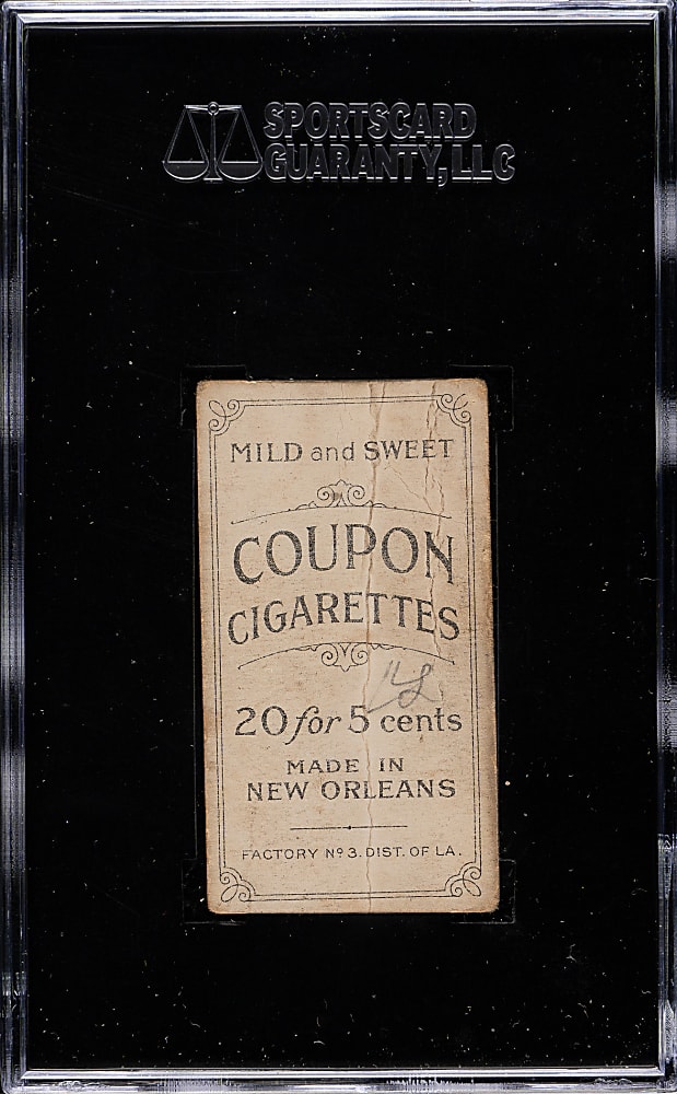 1914 T213 Coupon Cigarettes (Type 2) Chief Meyers New York Portrait SGC FAIR 20