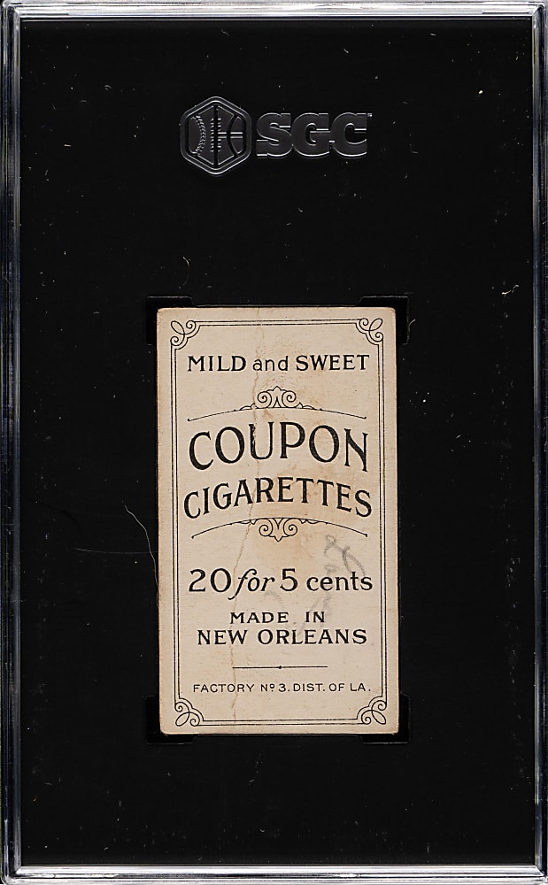 1914 T213 Coupon Cigarettes (Type 2) Danny Murphy SGC FAIR 1.5