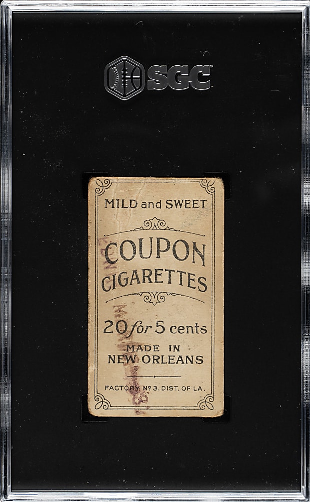 1914 T213 Coupon Cigarettes (Type 2) John McGraw Portrait SGC POOR 1