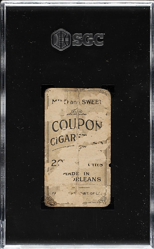 1914 T213 Coupon Cigarettes (Type 2) Nap Lajoie Philadelphia Amer. SGC Authentic
