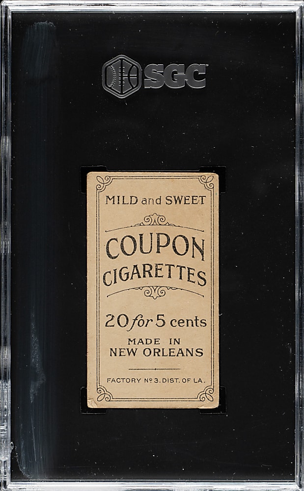 1914 T213 Coupon Cigarettes (Type 2) Fred Merkle SGC FAIR 1.5