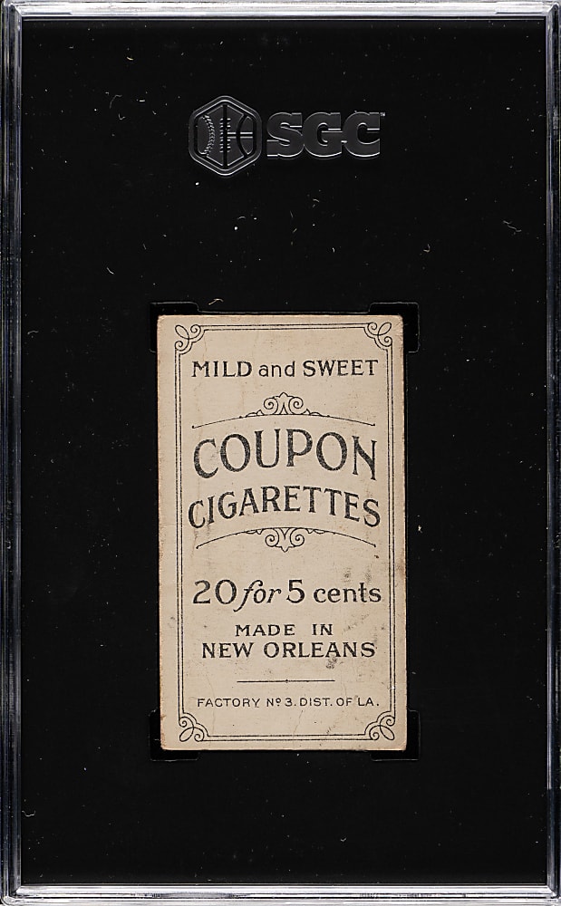 1914 T213 Coupon Cigarettes (Type 2) Rebel Oakes SGC POOR 1