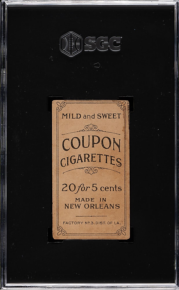 1914 T213 Coupon Cigarettes (Type 2) Larry Doyle Portrait SGC POOR 1