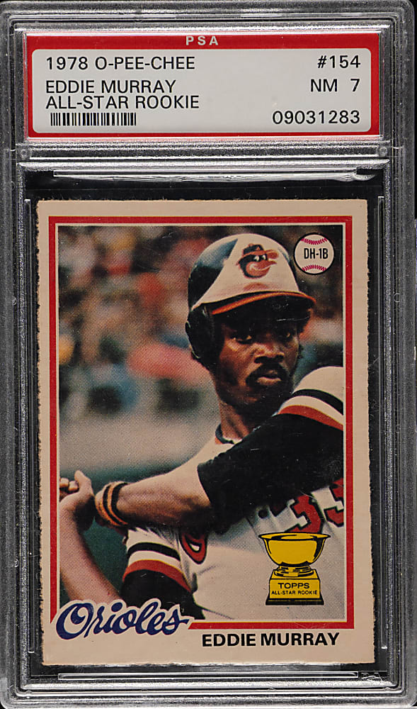 1978 O-Pee-Chee #154 Eddie Murray Rookie PSA NM 7