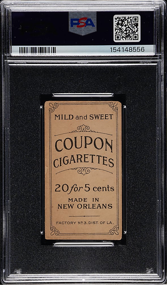 1914 T213 Coupon Cigarettes (Type 2) Mordecai Brown PSA POOR 1