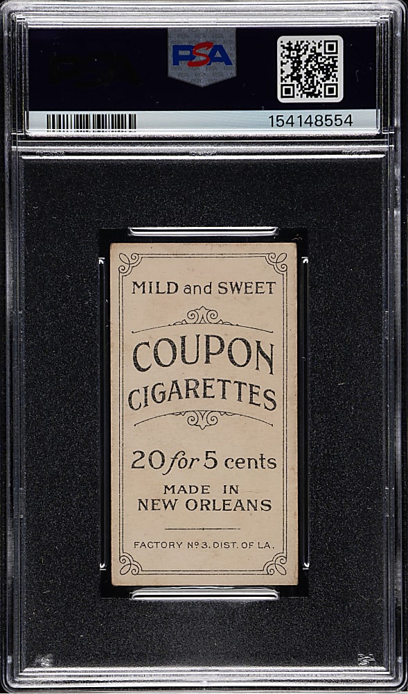 1914 T213 Coupon Cigarettes (Type 2) Joe Kelley Toronto PSA GOOD 2