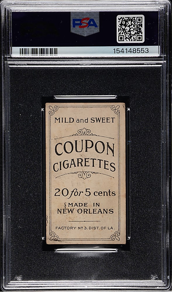 1914 T213 Coupon Cigarettes (Type 2) Hal Chase Throwing PSA POOR 1