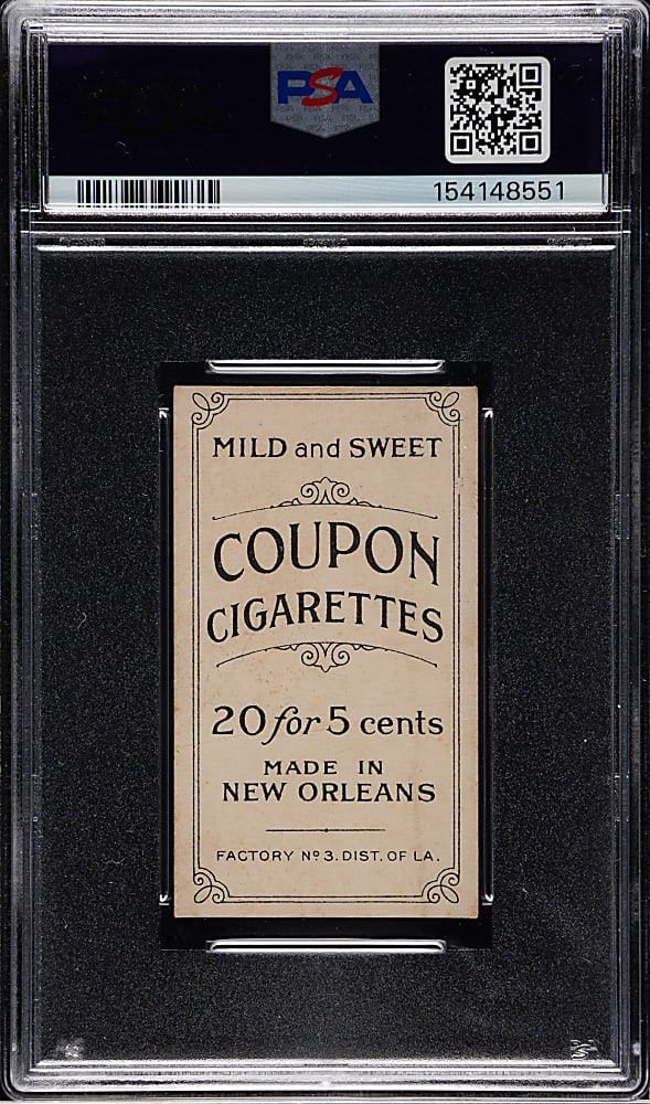 1914 T213 Coupon Cigarettes (Type 2) Rube Marquard New York, Pitching PSA POOR 1