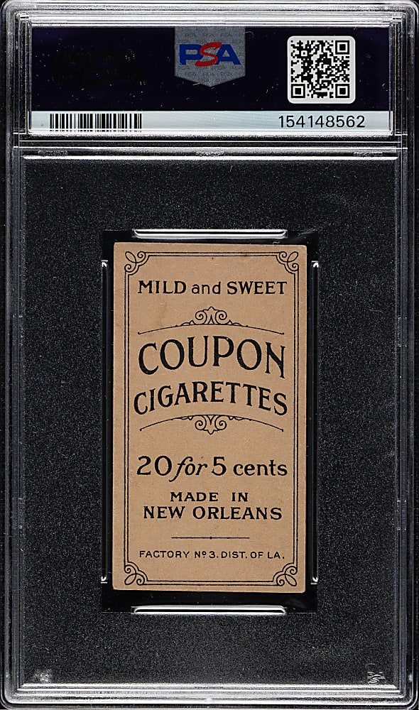 1914 T213 Coupon Cigarettes (Type 2) Chief Bender Trees in Background, Philadelphia Nat. PSA GOOD 2