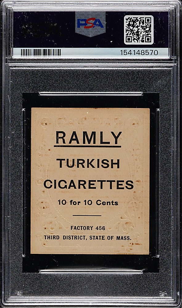 1909 T204 Ramly Tobacco WM. H. Dineen PSA GOOD+ 2.5