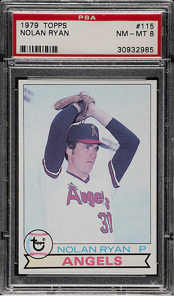 1979 Topps #115 Nolan Ryan PSA NM-MT 8