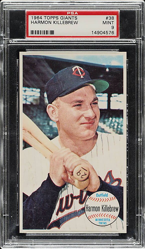 1964 Giants Topps #38 Harmon Killebrew PSA MINT 9
