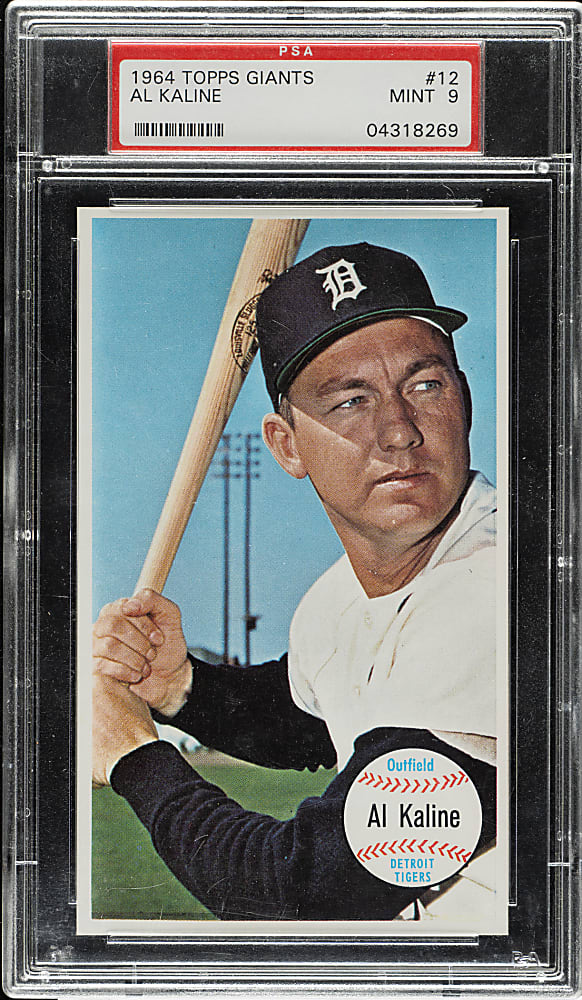 1964 Topps Giants #12 Al Kaline PSA MINT 9