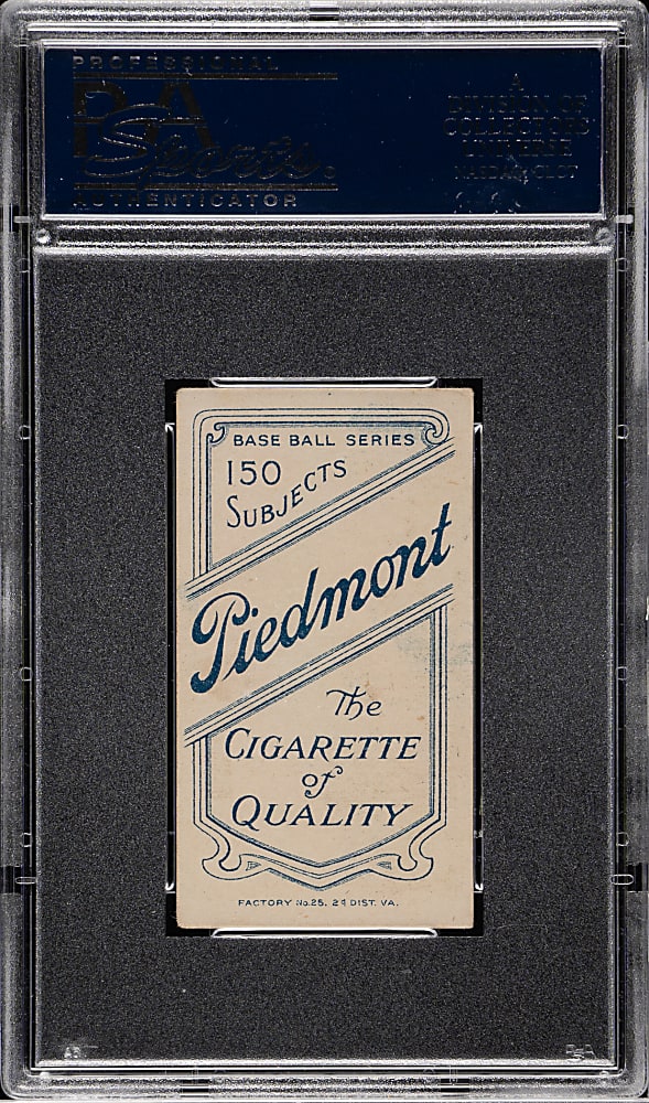 1909-1911 T206 White Border Ed Hahn PSA VG-EX 4