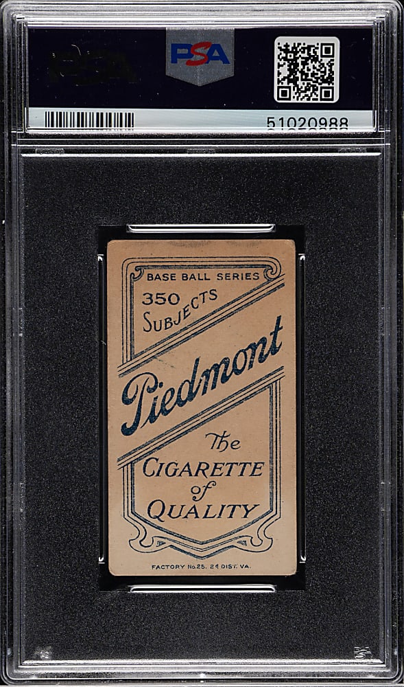 1909-1911 T206 White Border Doc Casey PSA VG+ 3.5