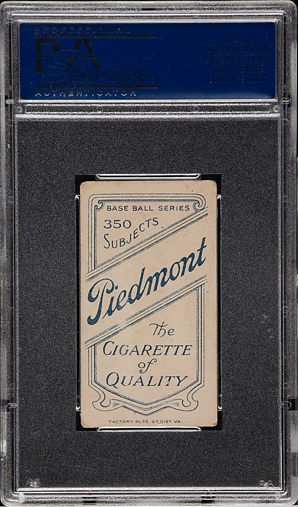 1909-1911 T206 White Border Rube Marquard Portrait PSA VG 3