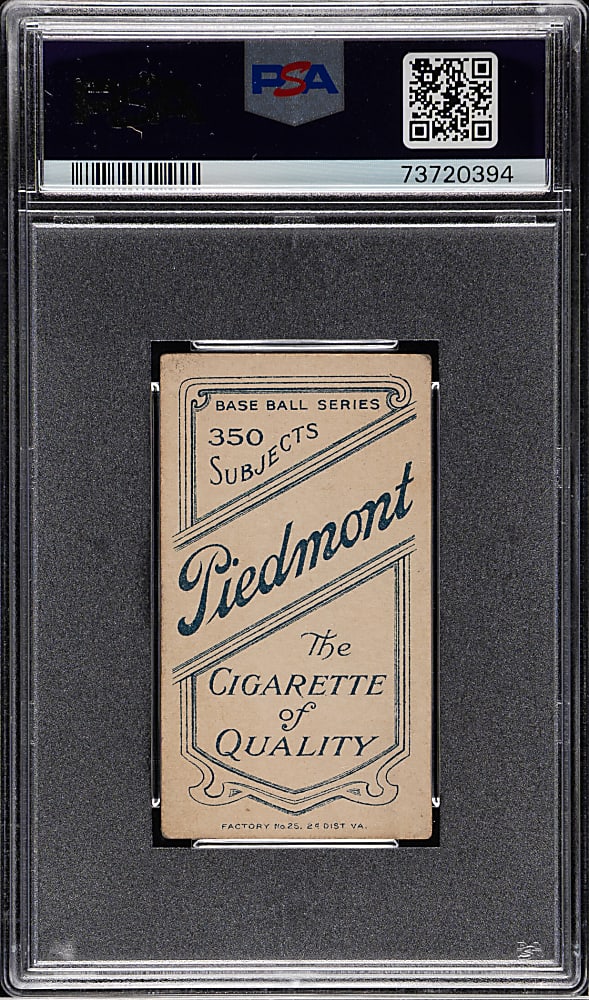 1909-1911 T206 White Border Red Ames Portrait PSA VG 3