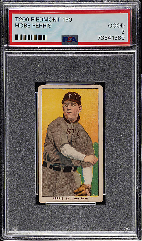 1909-1911 T206 White Border Hobe Ferris PSA GOOD 2