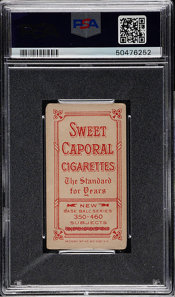 1909-1911 T206 White Border Nap Lajoie with Bat PSA GOOD 2 (MK)