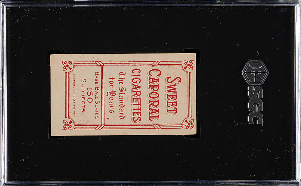 1909-1911 T206 White Border Jack Powell SGC VG 3