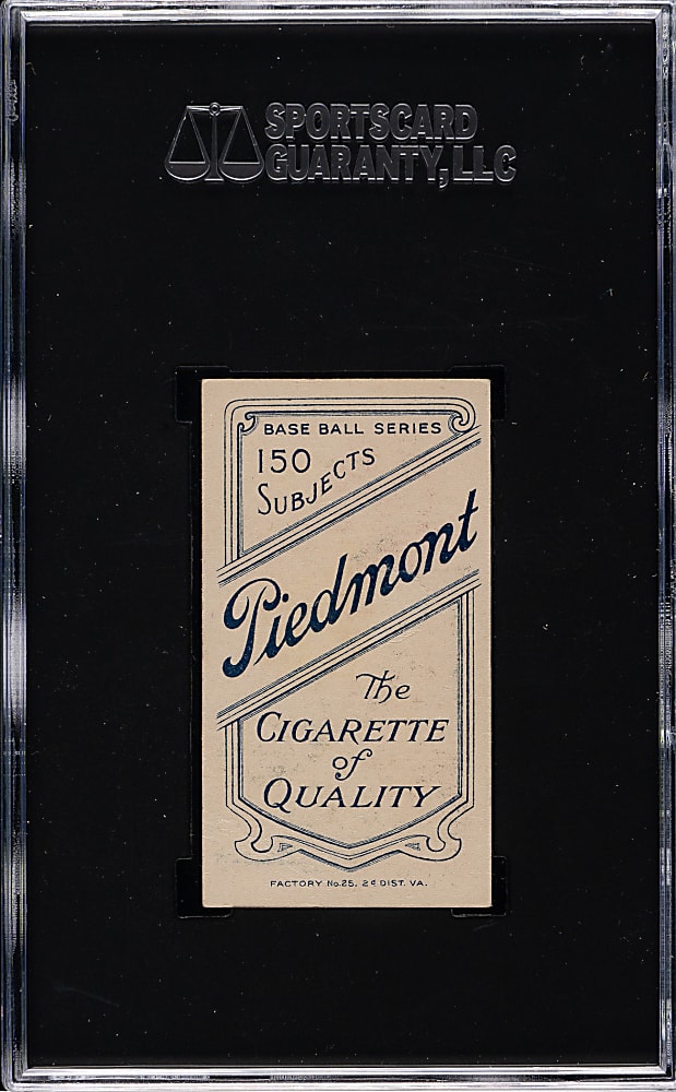 1909-1911 T206 White Border Cy Young Bare Hand Shows SGC GOOD+ 2.5