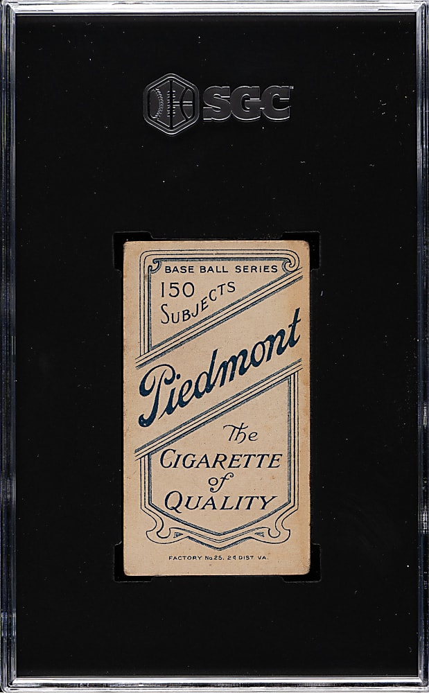 1909-1911 T206 White Border Cy Young Portrait SGC GOOD+ 2.5