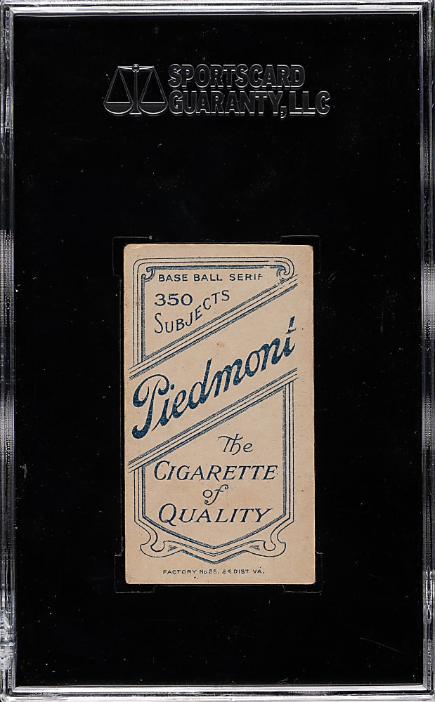 1909-1911 T206 White Border Oscar Stanage SGC GOOD 30
