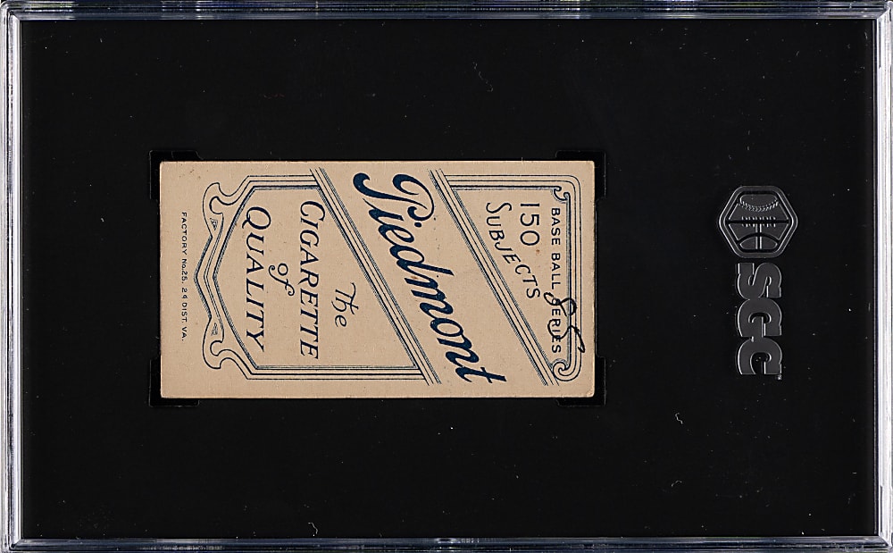 1909-1911 T206 White Border George Mullin Throwing SGC GOOD 2