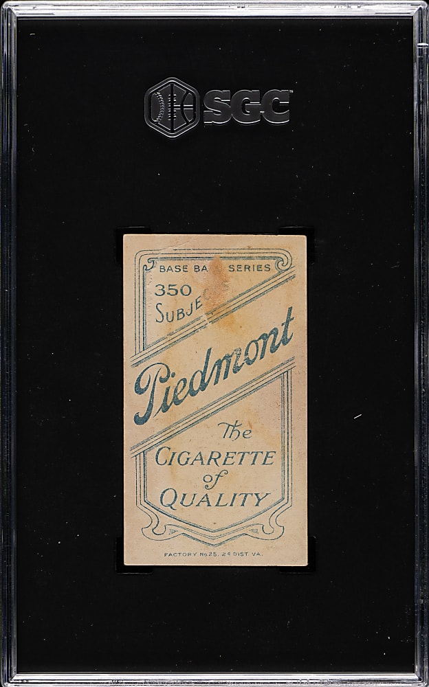 1909-1911 T206 White Border Jimmy Collins SGC POOR 1