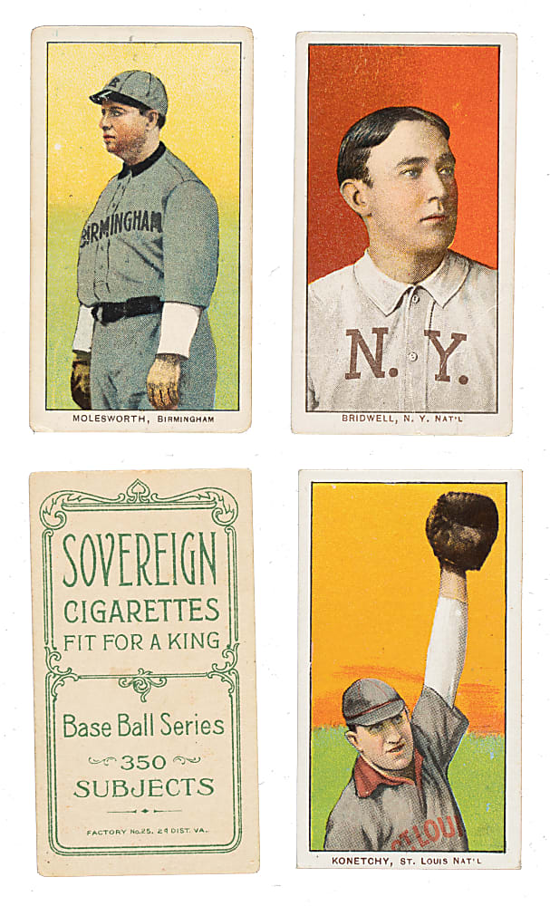 1909-1911 T206 White Border Scarce Back Collection (14)