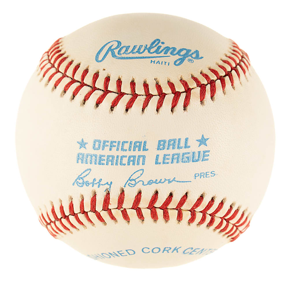 Mickey Mantle Single-Signed Baseball - JSA