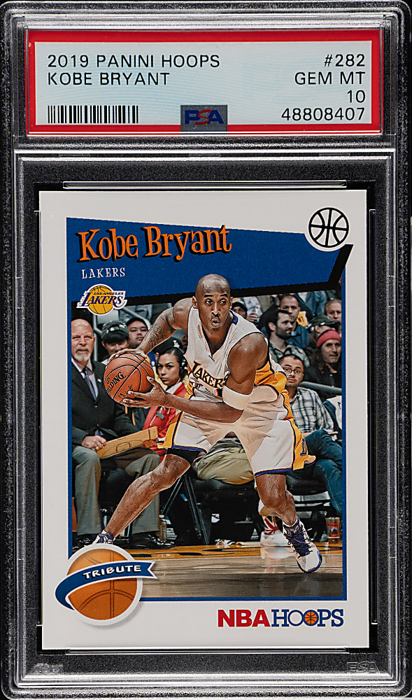 2019-2020 Panini Hoops Basketball #282 Kobe Bryant PSA GEM MINT 10