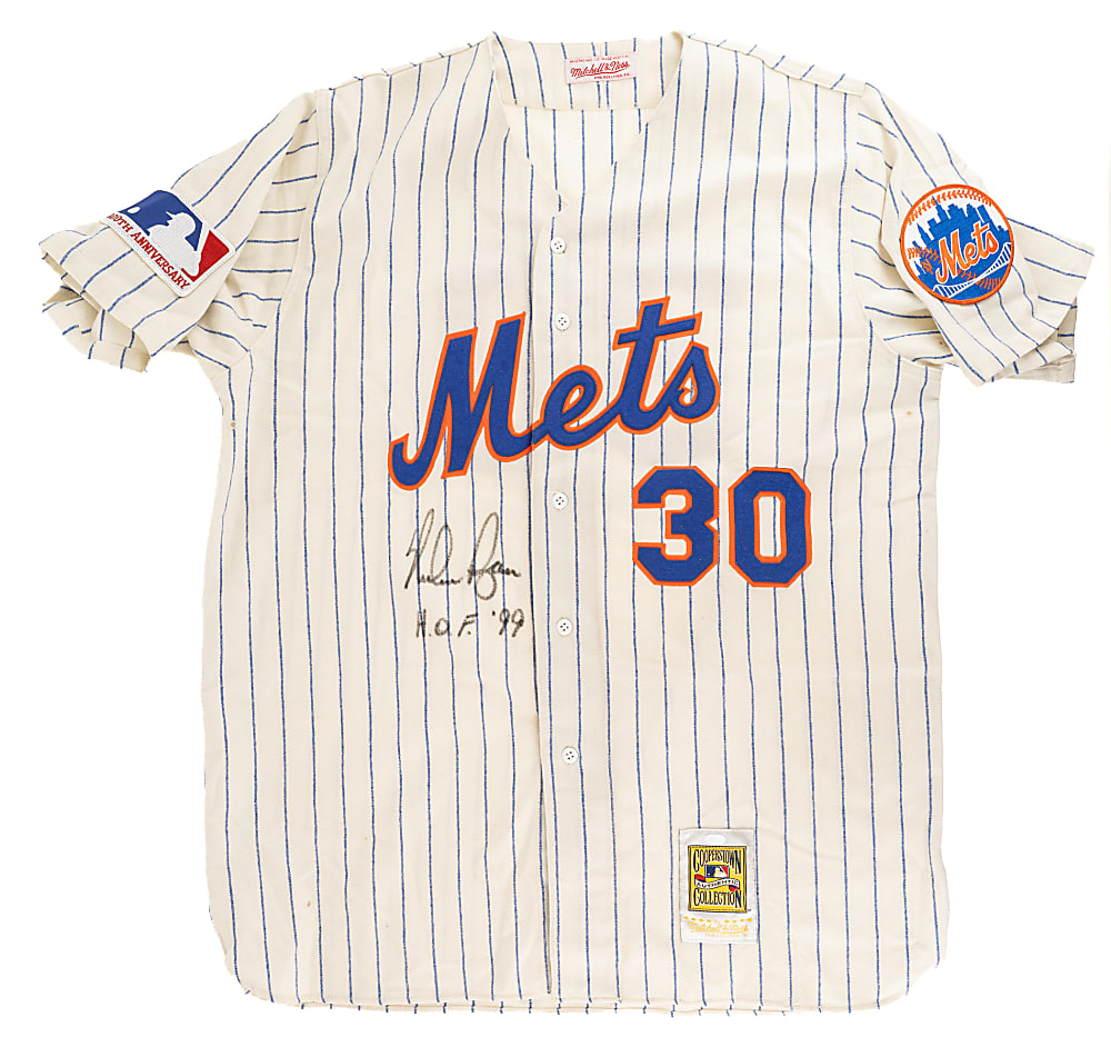 Nolan Ryan Signed New York Mets Jersey with "H.O.F. '99" Inscription - JSA