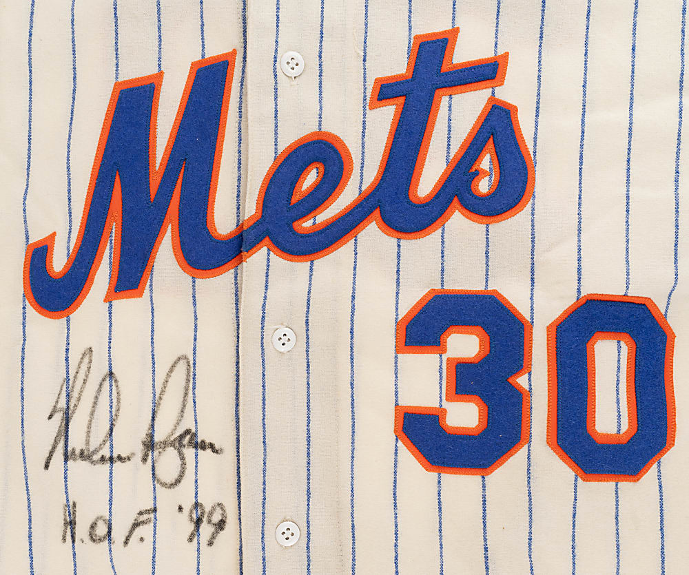 Nolan Ryan Signed New York Mets Jersey with "H.O.F. '99" Inscription - JSA