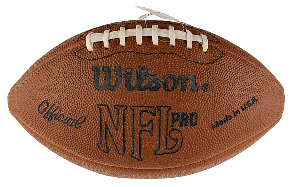 Jim Brown Signed Wilson Football - JSA