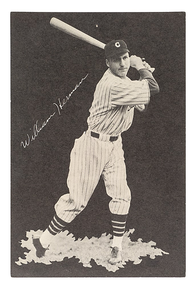 1932 Chicago Cubs Picture Pack Billy Herman Rookie
