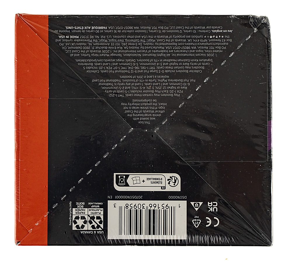 2026 Magic The Gathering Factory-Sealed Unopened Teenage Mutant Ninja Turtles Draft Night Bundle