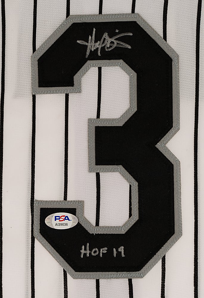 Harold Baines Signed Chicago White Sox Jersey with "HOF 19" Inscription - JSA